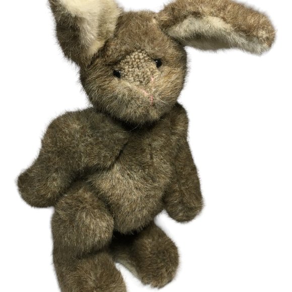 Mary Meyer Willoughby Bunny Rabbit Jointed Plush 1994 Green Mountain Collection - Picture 6 of 11